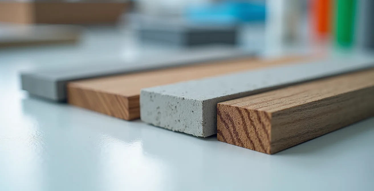 Décryptage visuel des étiquettes environnementales EPD et FDES pour les matériaux de construction